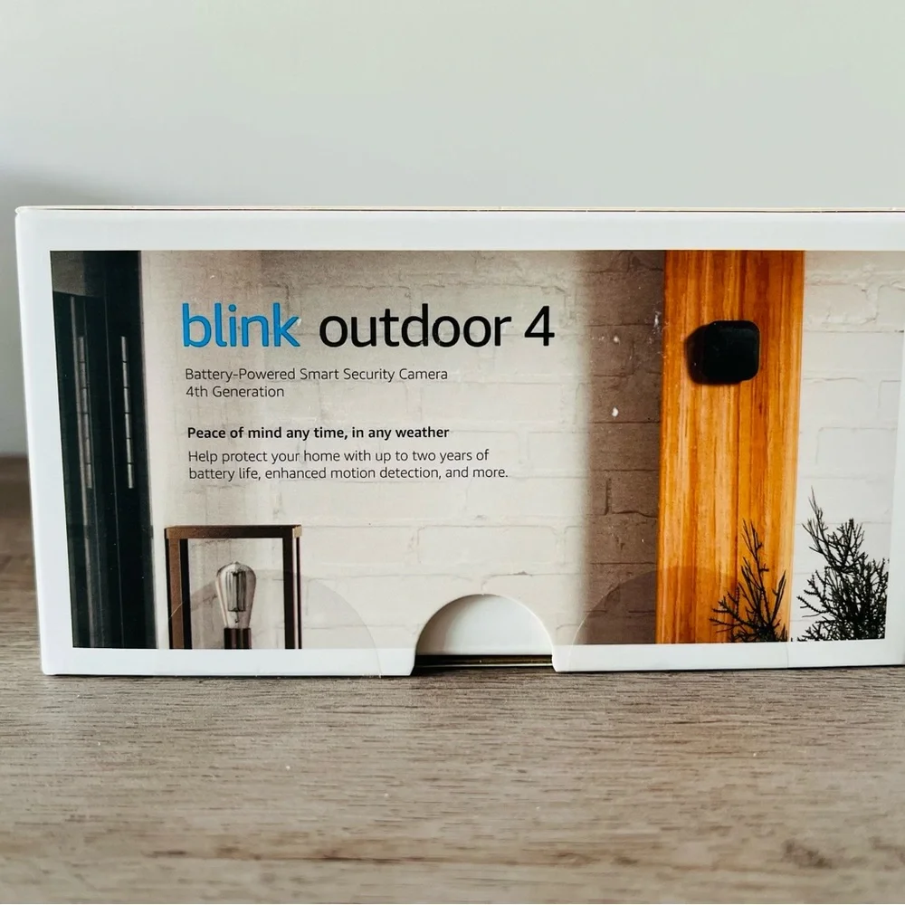 Blink Outdoor 4(4th Gen) 1-Camera System + Silicone Cover-Brand New Sealed